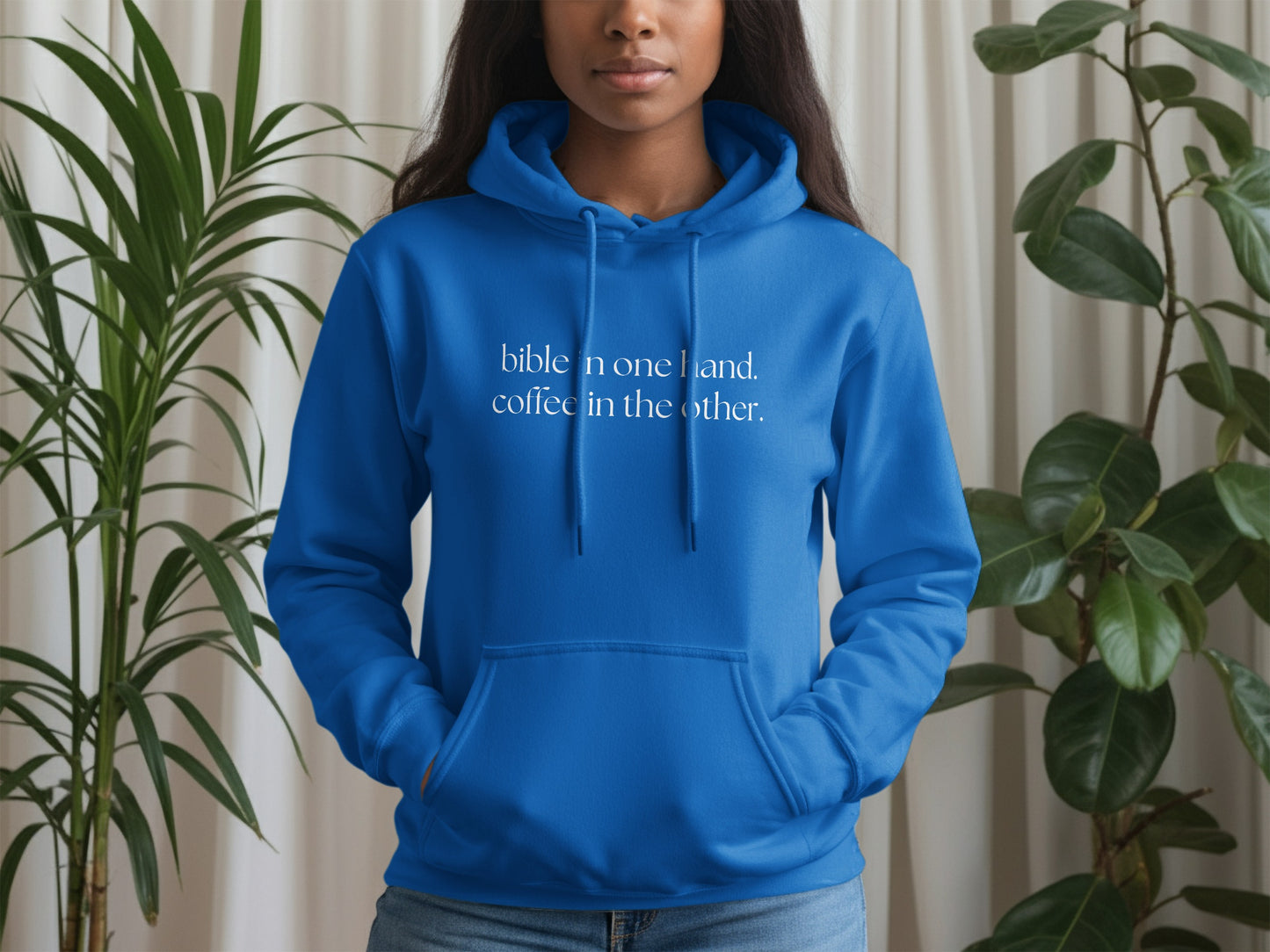 Bible in One Hand Coffee in the Other Hoodie product type