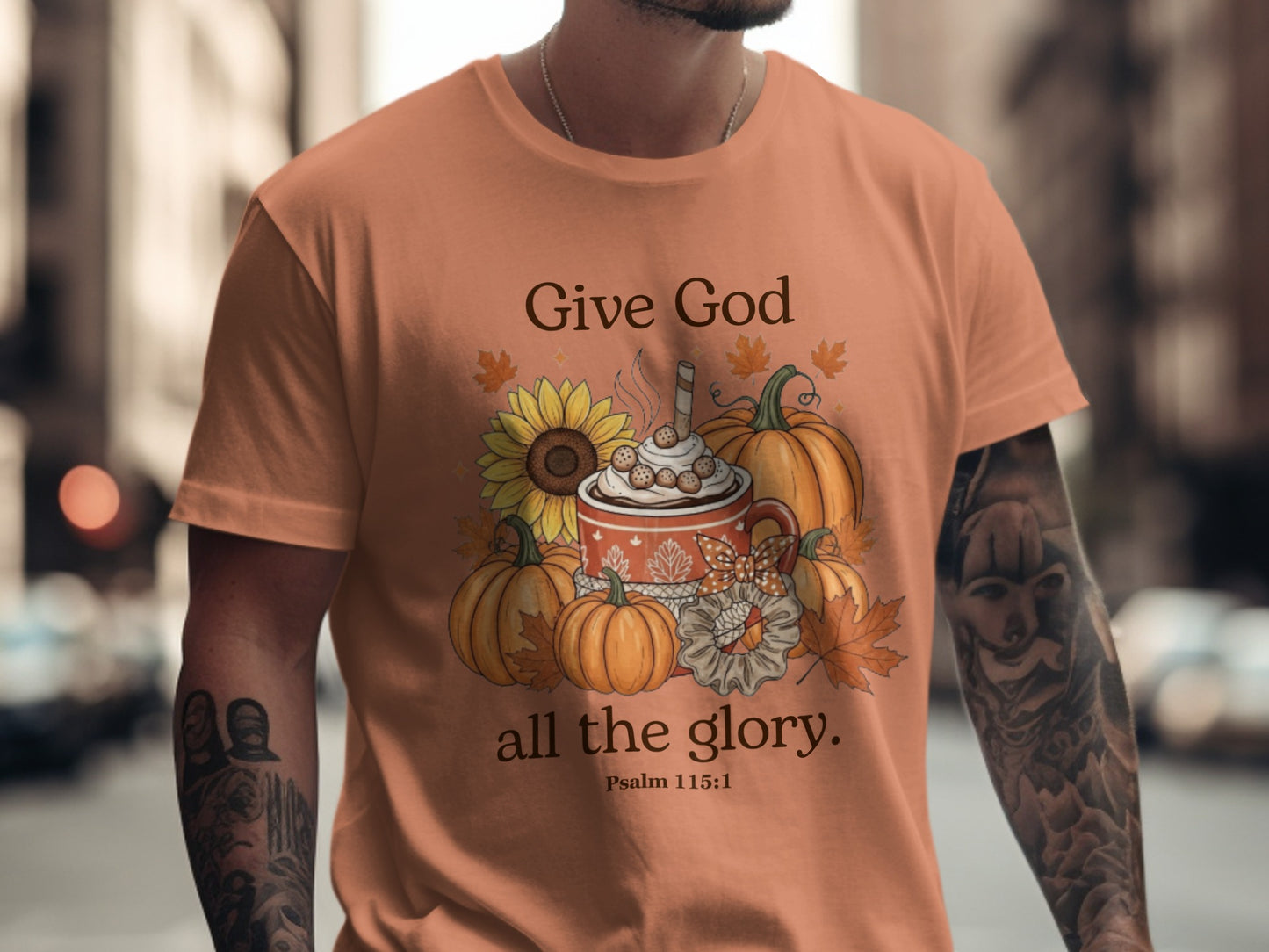 Give God All The Glory Psalm 115 1 T-shirt