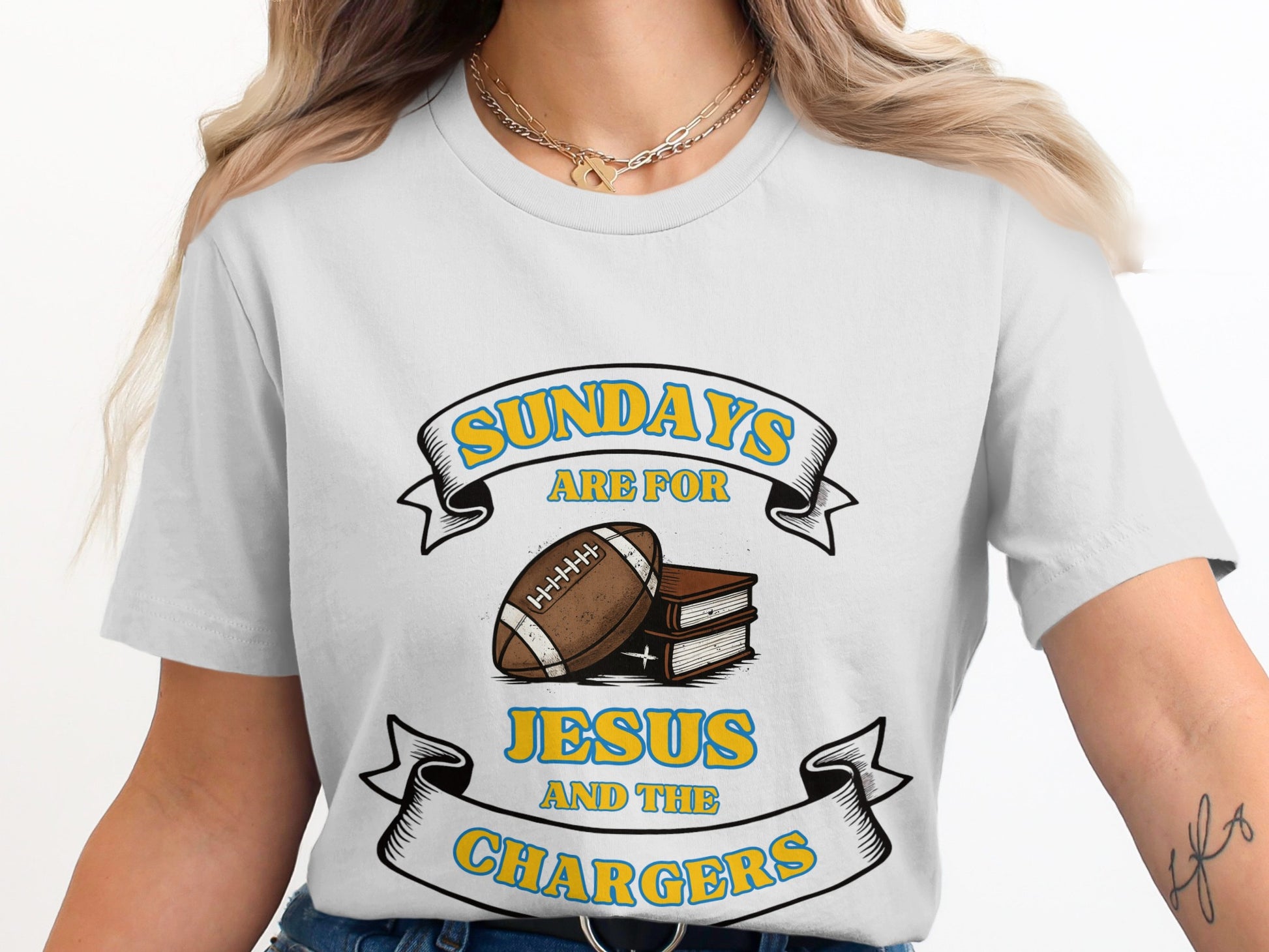 Sundays Are for Jesus and the Chargers product type