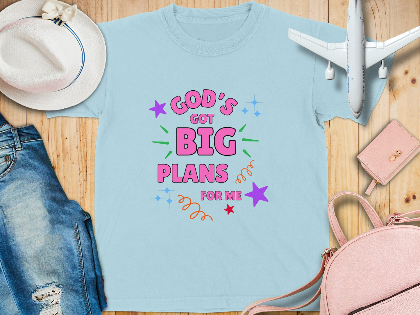 God's Got Big Plans For Me T-shirt