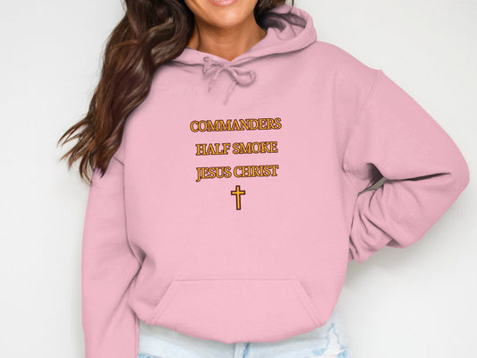 Commanders Half Smoke Jesus Christ Hoodie product
