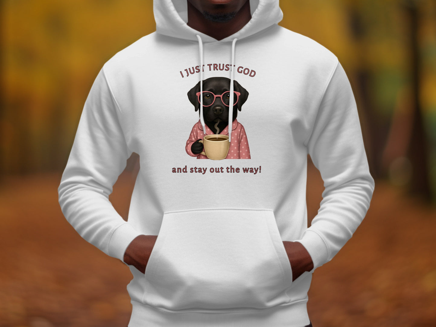 I Just Trust God and Stay Out the Way Hoodie