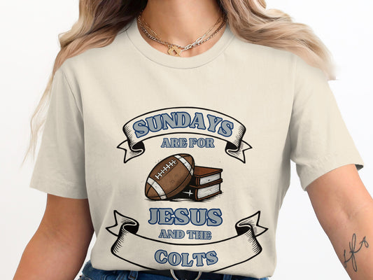 Sundays are for Jesus and the Colts product type