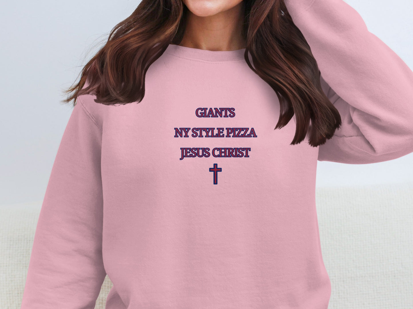 Giants NY Style Pizza Jesus Christ Sweatshirt product