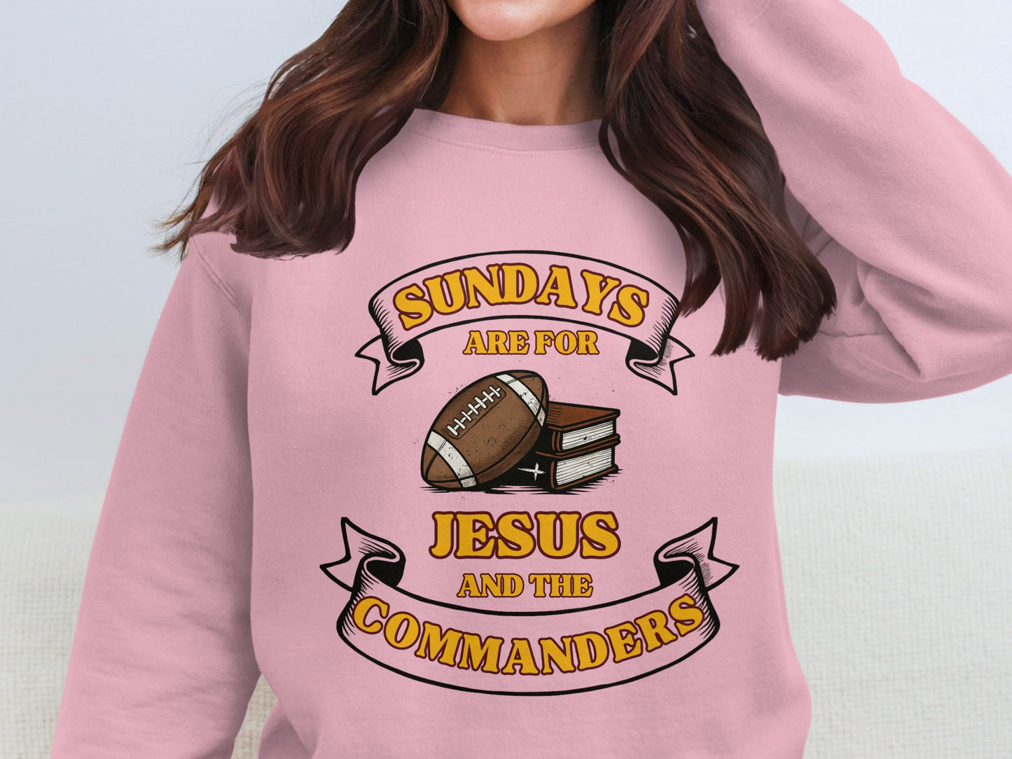 Sundays Are For Jesus and the Commanders product type