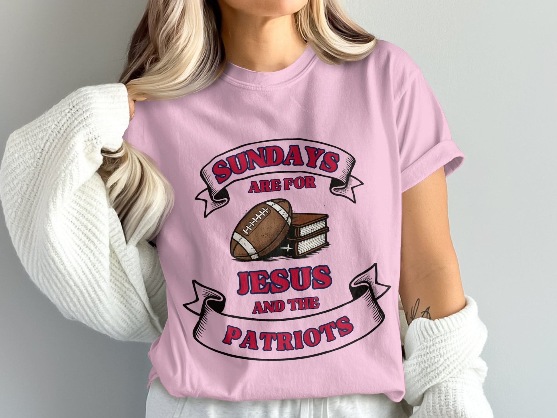 Sundays Are For Jesus And The Patriots Product type
