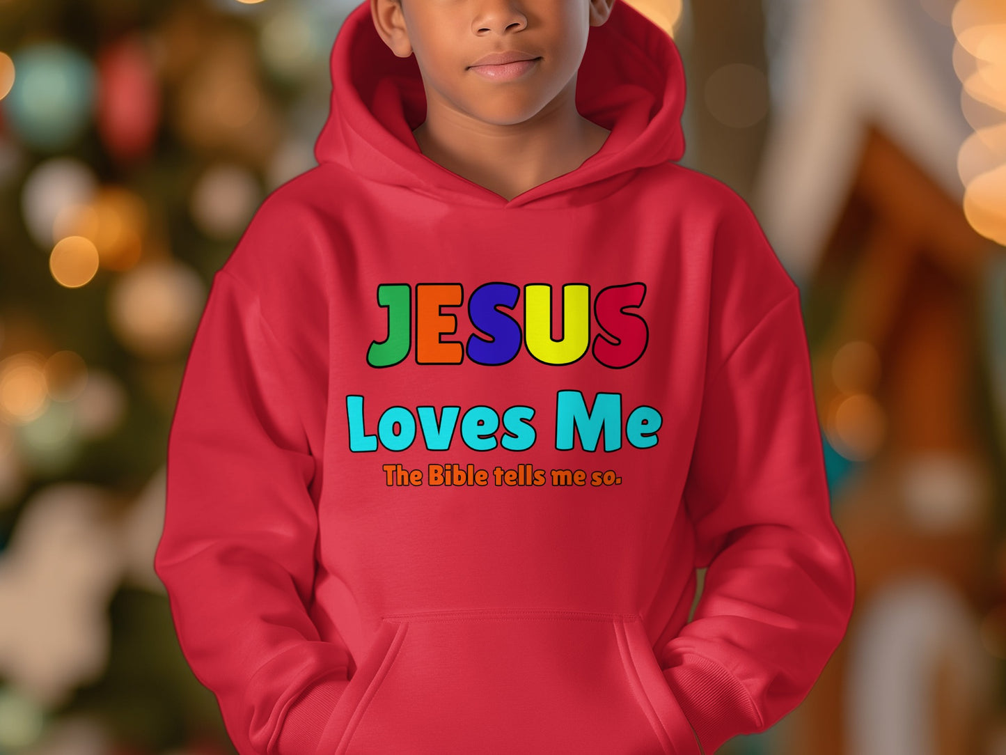 Jesus Loves Me The Bible Tells Me So Hoodie
