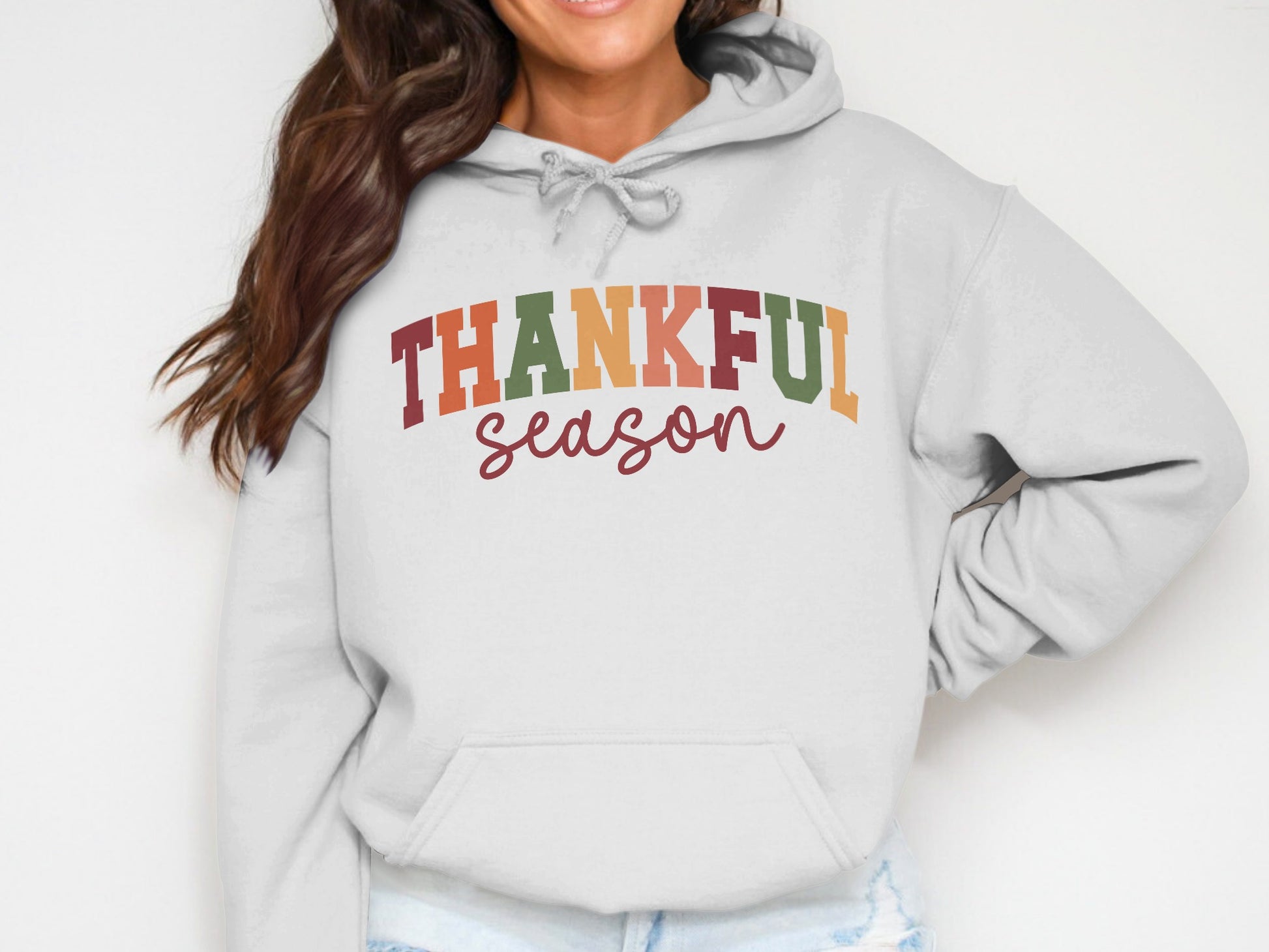 Thankful Season Warm and Cozy Graphic Hoodie