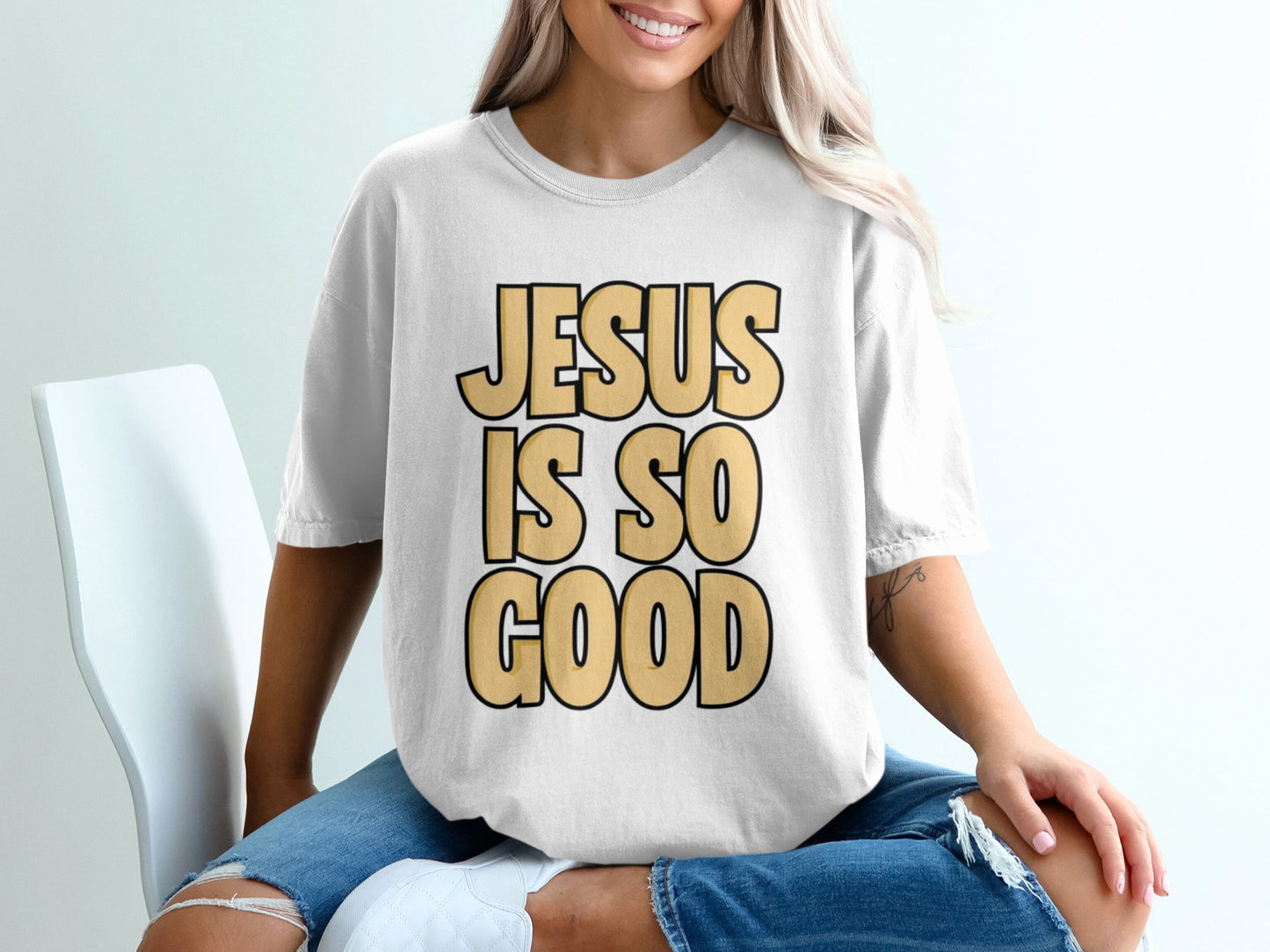JESUS IS SO GOOD Graphic Casual Tee Product