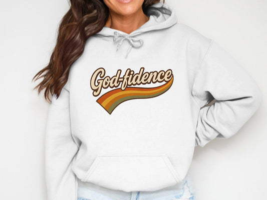 God-fidence Graphic Women's Casual Hoodie product
