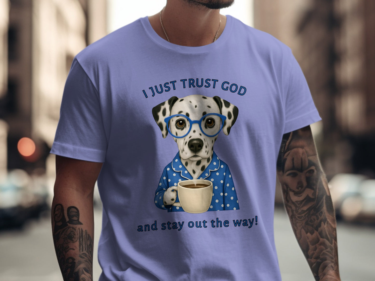 I Just Trust God and Stay Out the Way T-shirt