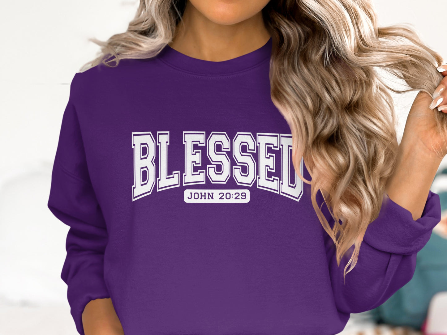 Blessed John 20:29 Graphic Christian Apparel