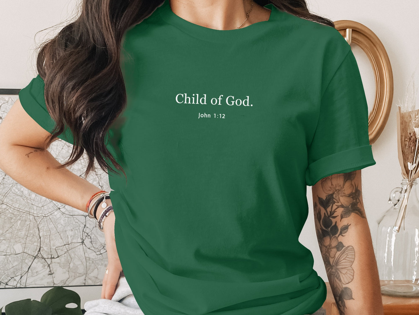 Child of God John 1:12 Printed Graphic T-Shirt product type