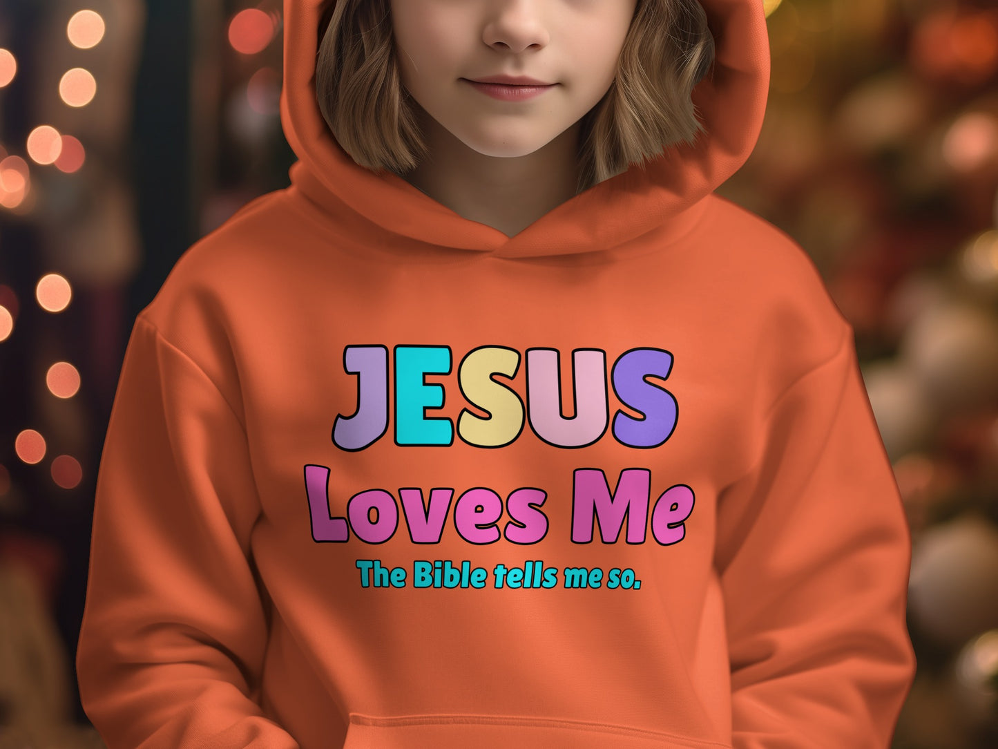 JESUS Loves Me The Bible Tells Me So Hoodie