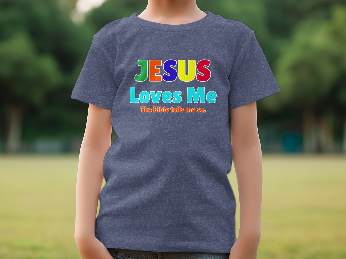 JESUS Loves Me The Bible Tells Me So Tee product