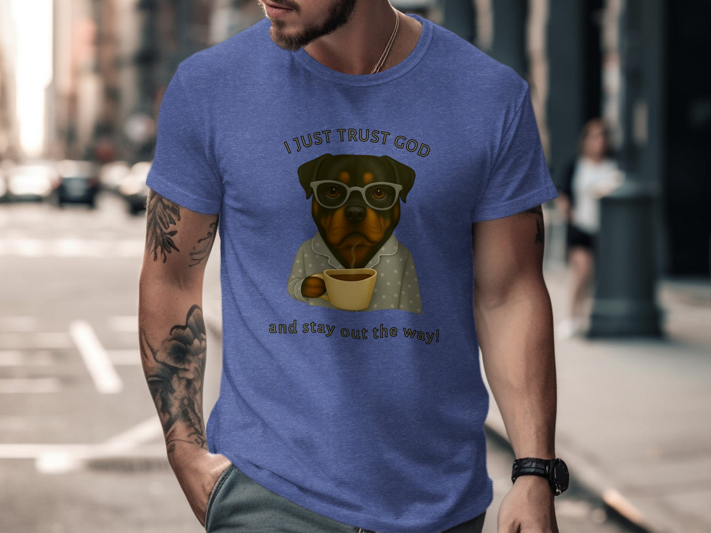 I Just Trust God And Stay Out The Way Shirt