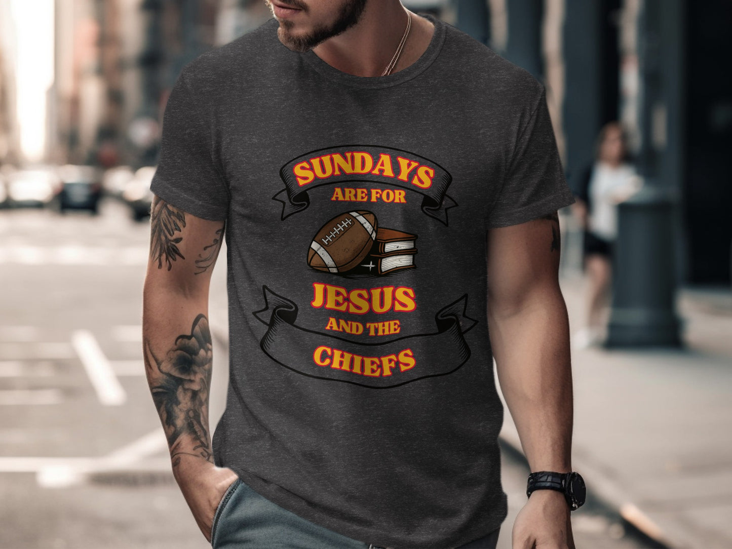Sundays Are For Jesus and The Chiefs T-shirt product
