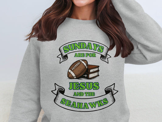 Sundays Are For Jesus And The Seahawks product