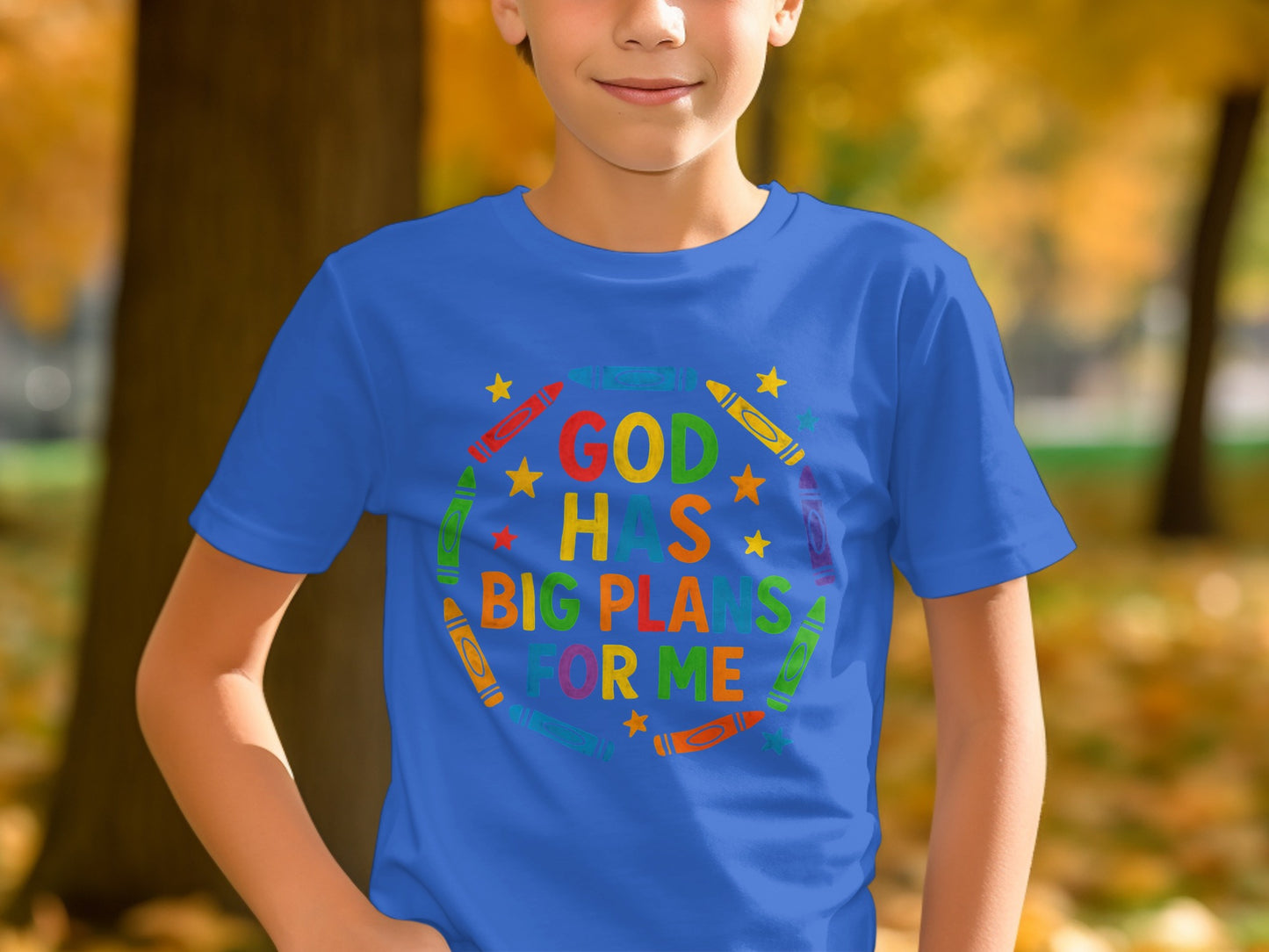 God Has Big Plans For Me T-Shirt for Kids