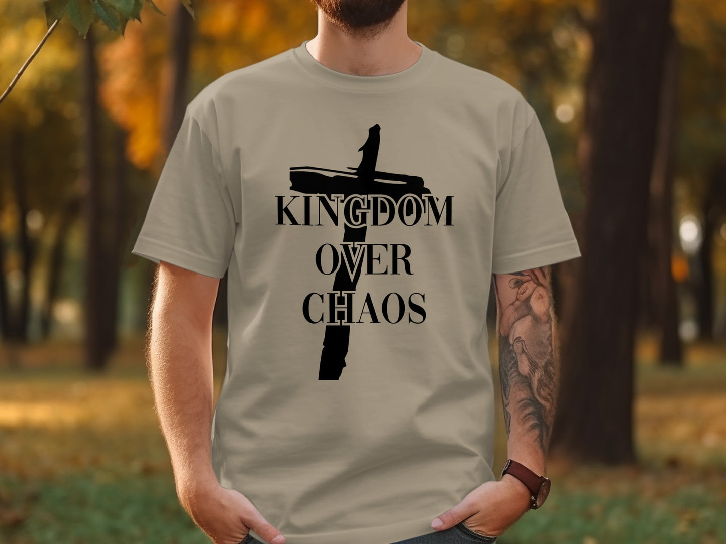 Kingdom Over Chaos Men's T-Shirt