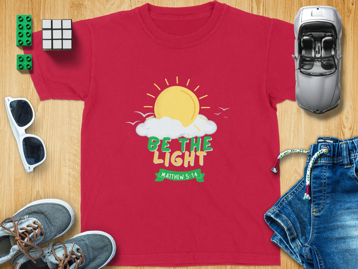 Be The Light Matthew 5-14 Inspirational Shirt
