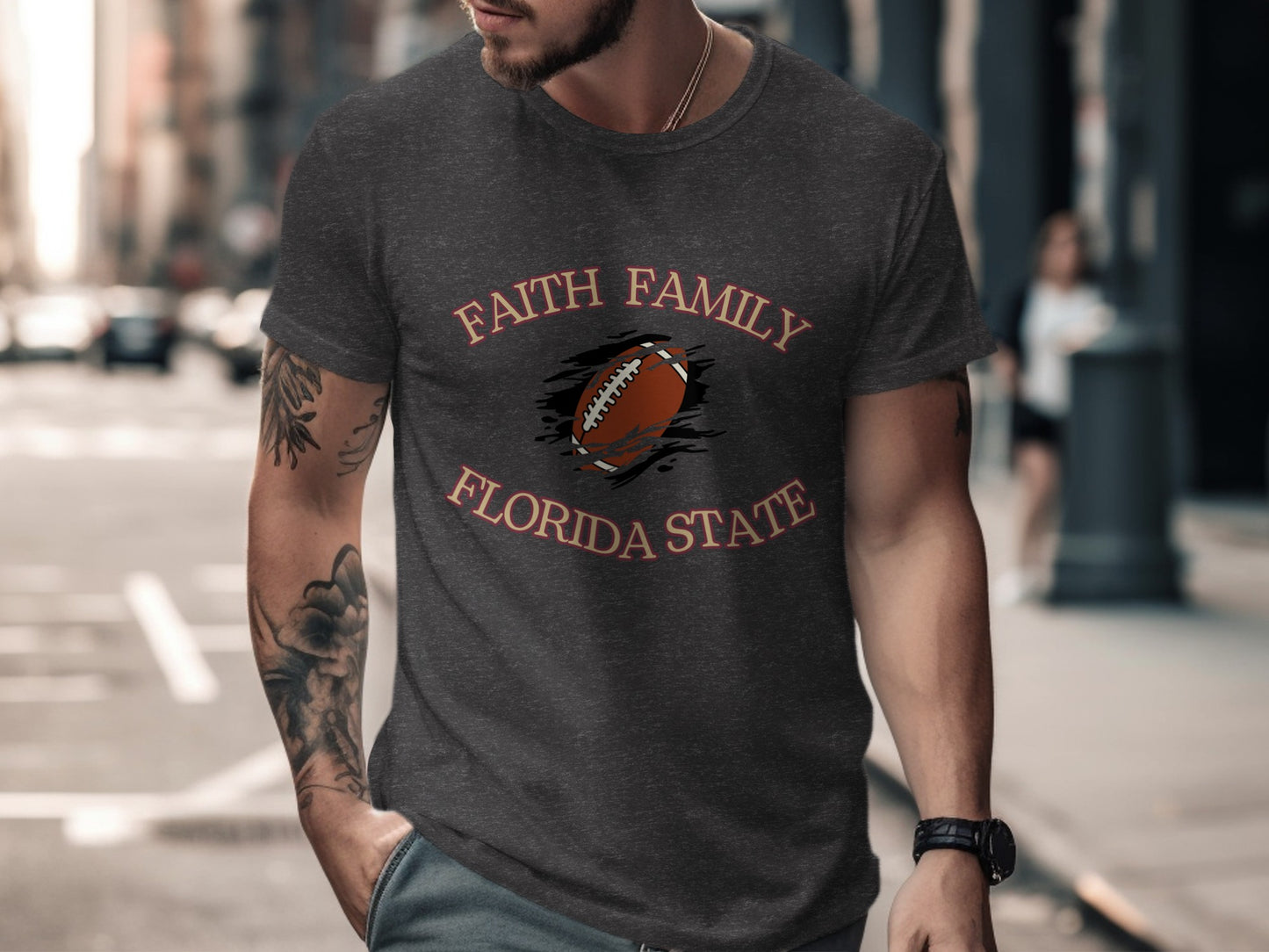 Faith Family Florida State Graphic Tee