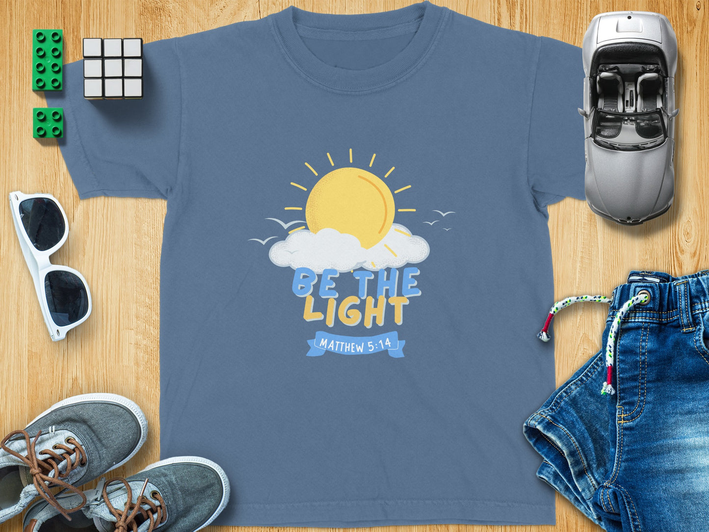 Be The Light Matthew 5:14 Inspirational T-Shirt