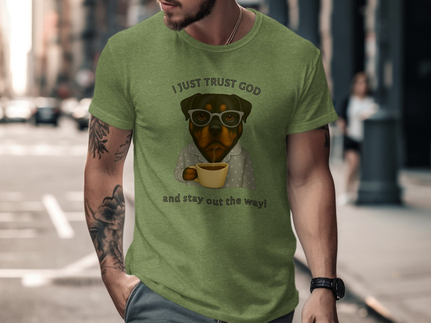 I Just Trust God And Stay Out The Way T-shirt