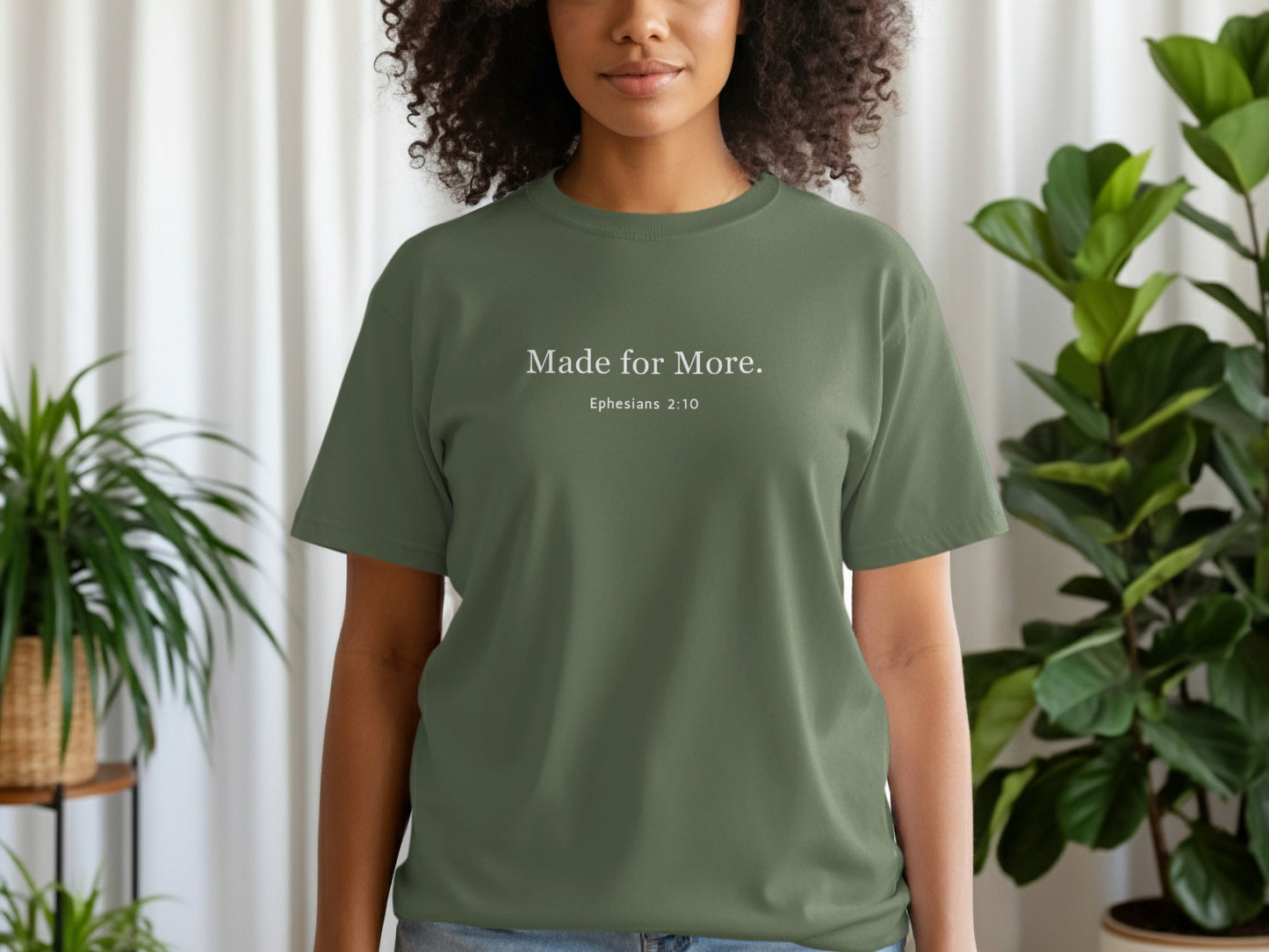 Made for More Ephesians 2:10 Statement Shirt product type