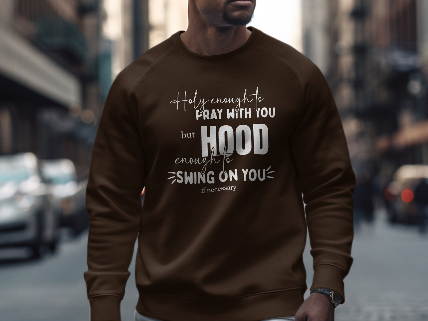 Help Enough To Pray With You Hood Enough Product type