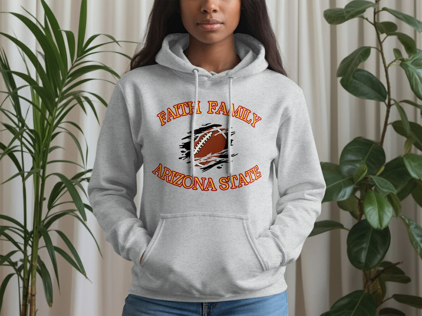 Faith Family Arizona State Graphic Hoodie product