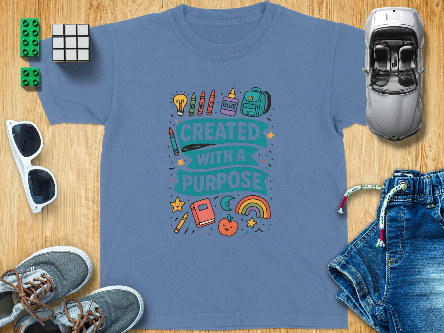 Created With a Purpose Graphic T-Shirt