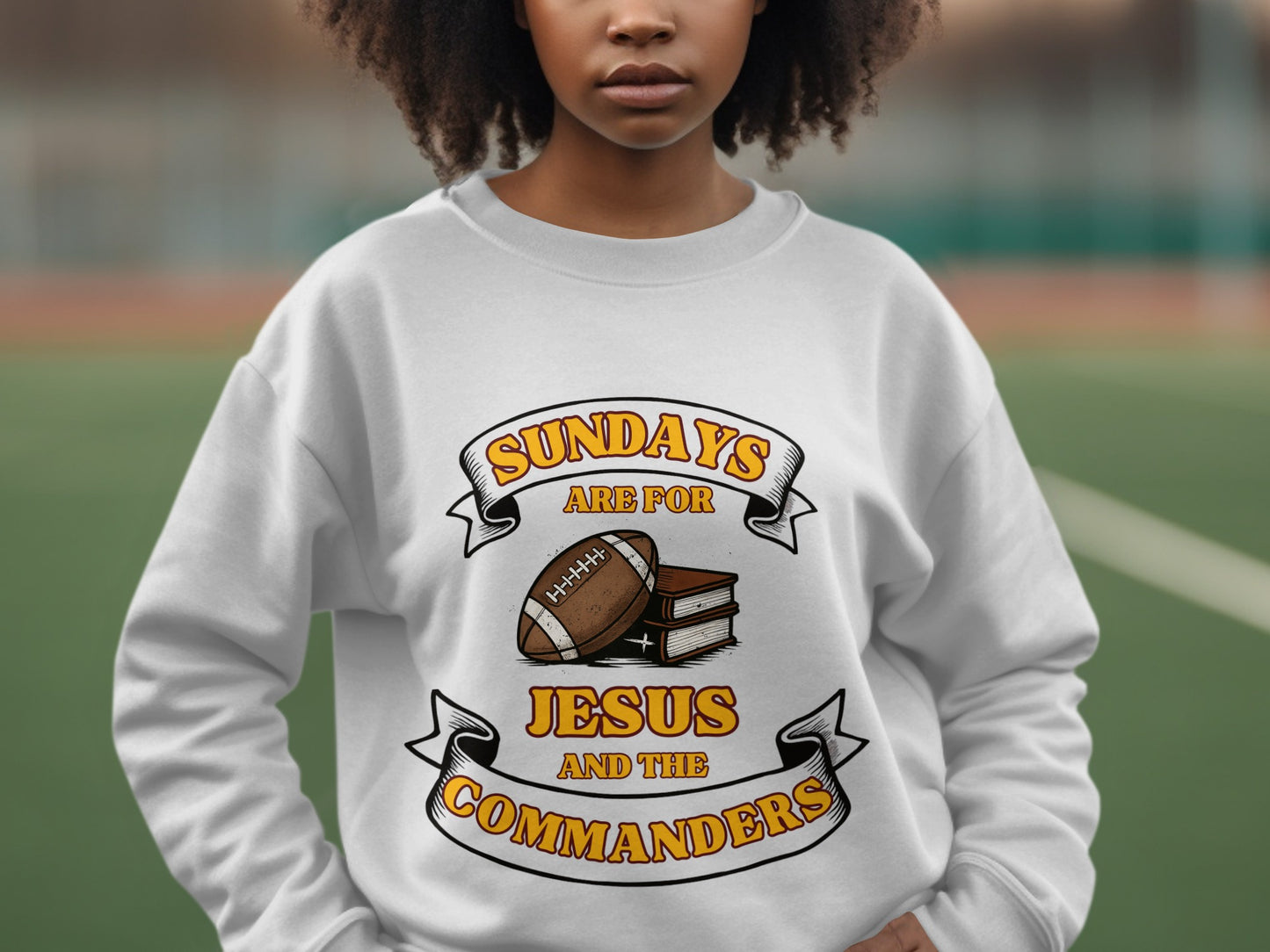 Sundays Are For Jesus And The Commanders product type