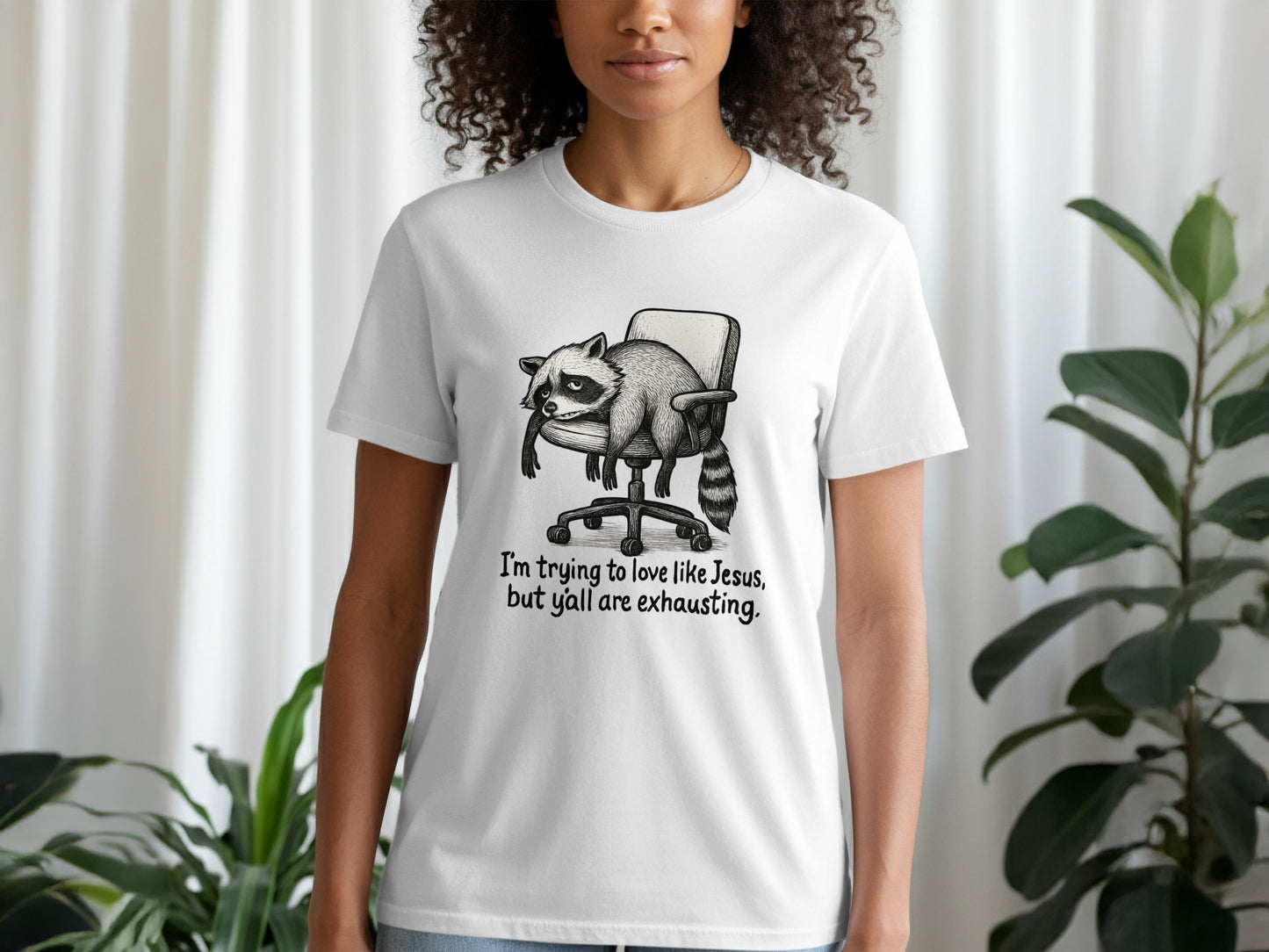 Im trying to love like Jesus yall are exhausting product