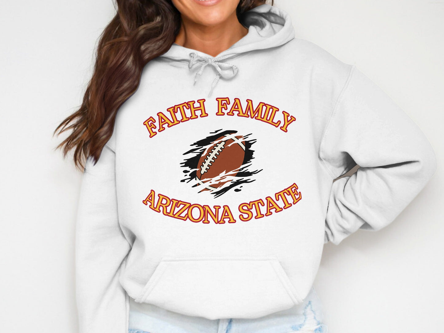Faith Family Arizona State Football Hoodie product