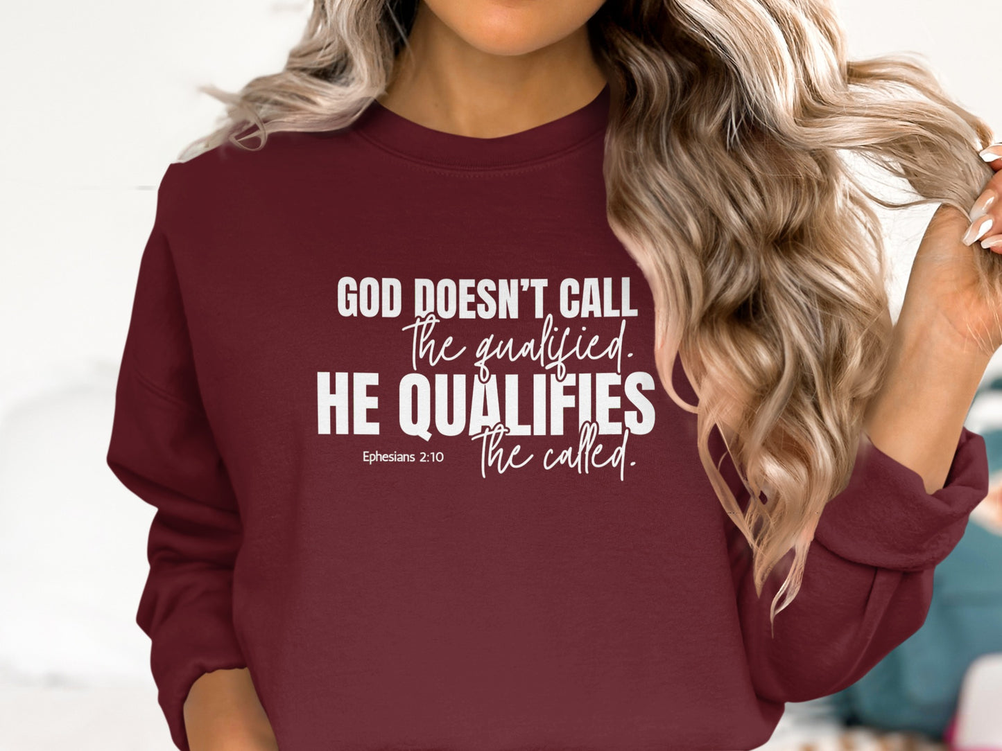 God Doesn't Call The Qualified He Qualifies The Called product type