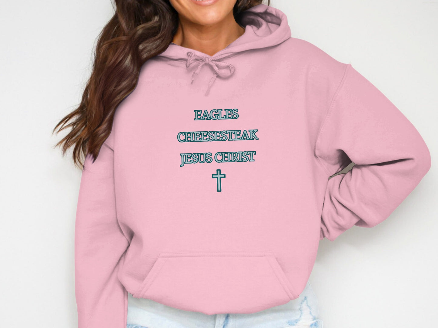 Eagles Cheesesteak Jesus Christ Hoodie product type