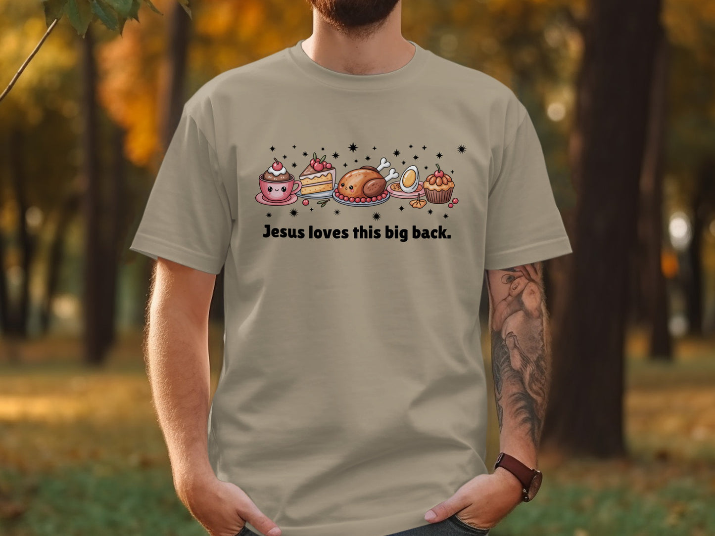 Jesus Loves This Big Back Graphic T-shirt