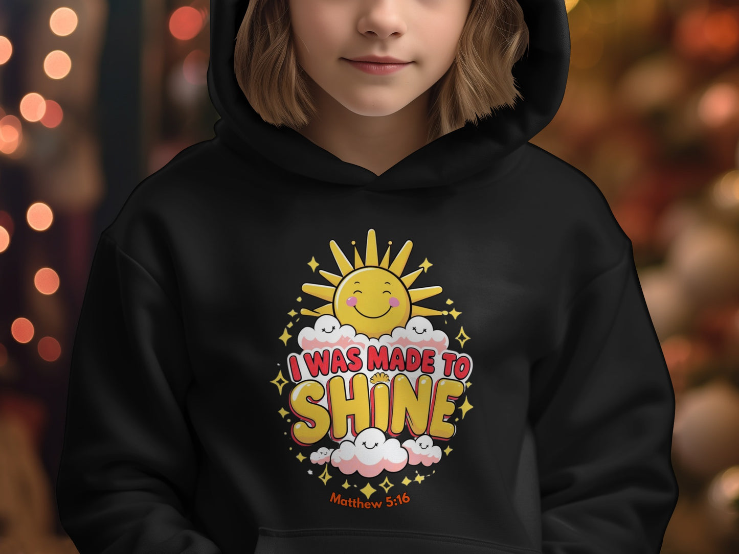 I Was Made To Shine Graphic Hoodie Product