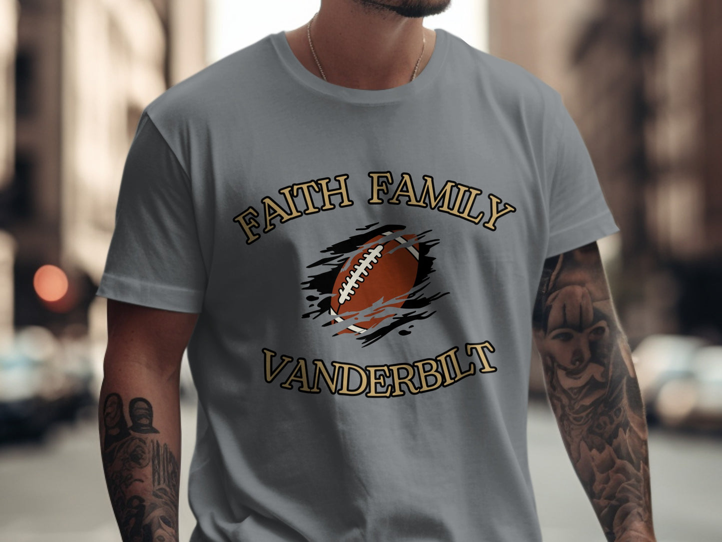 Faith Family Vanderbilt Football T-shirt