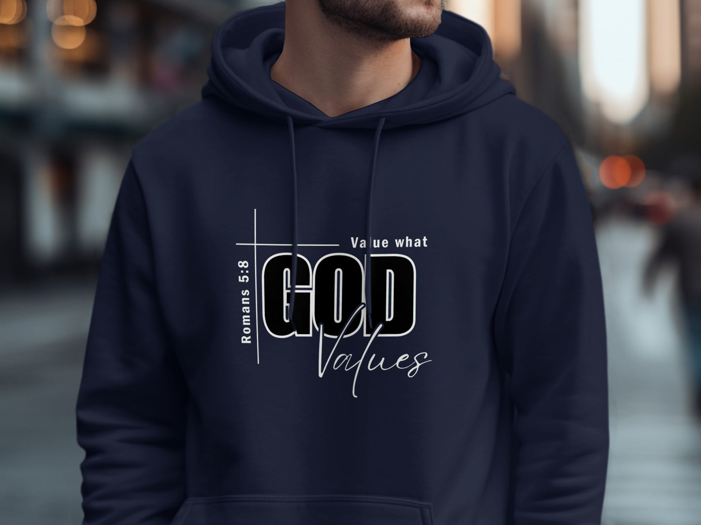 Value What God Values Romans 5:8 Hoodie product