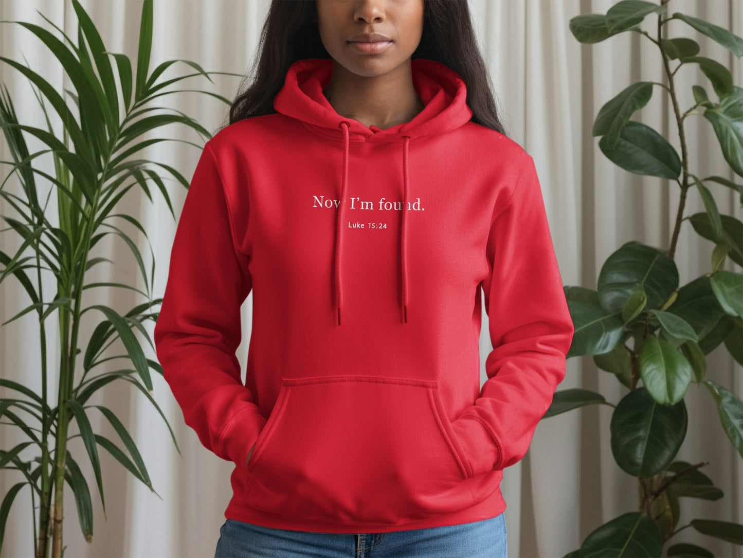 Now I'm found Luke 15:24 Red Hoodie product