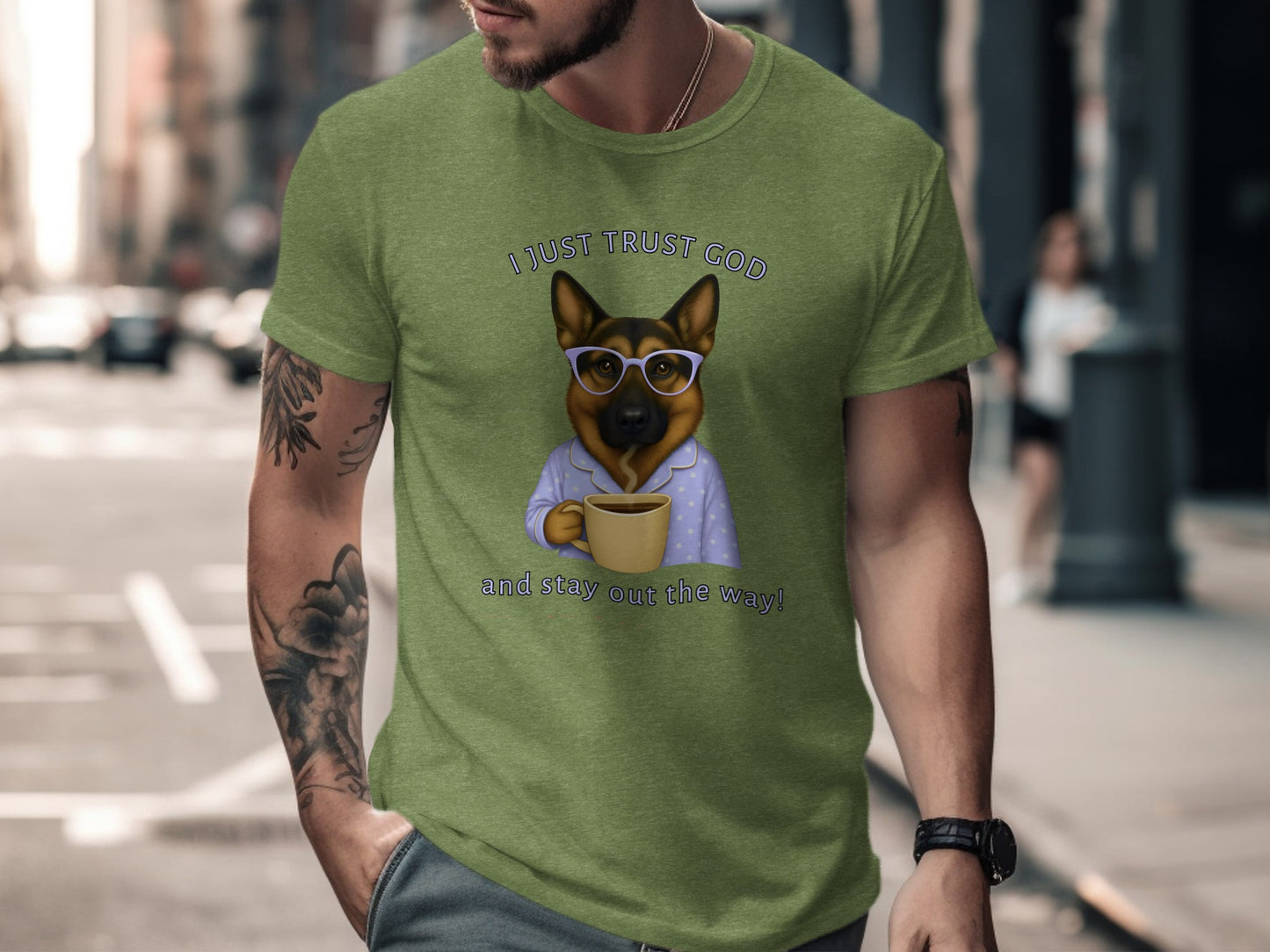 I Just Trust Dogs Stay Out of the Way T-shirt