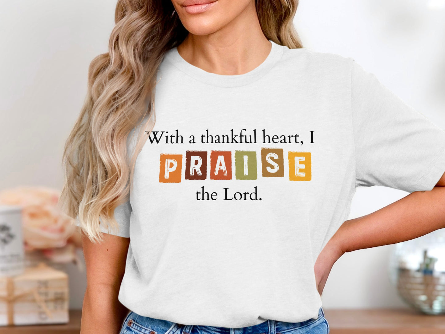 With a thankful heart I praise the Lord product