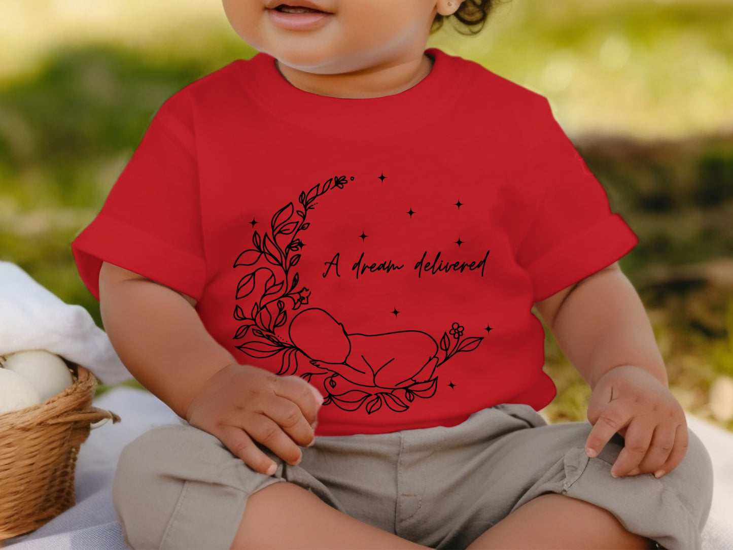 A Dream Delivered Cute Baby T-Shirt product