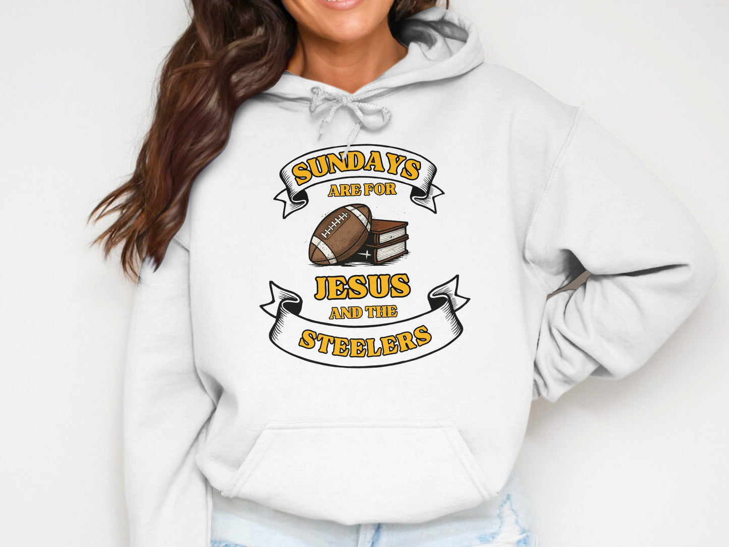Sundays Are For Jesus And The Steelers Hoodie product