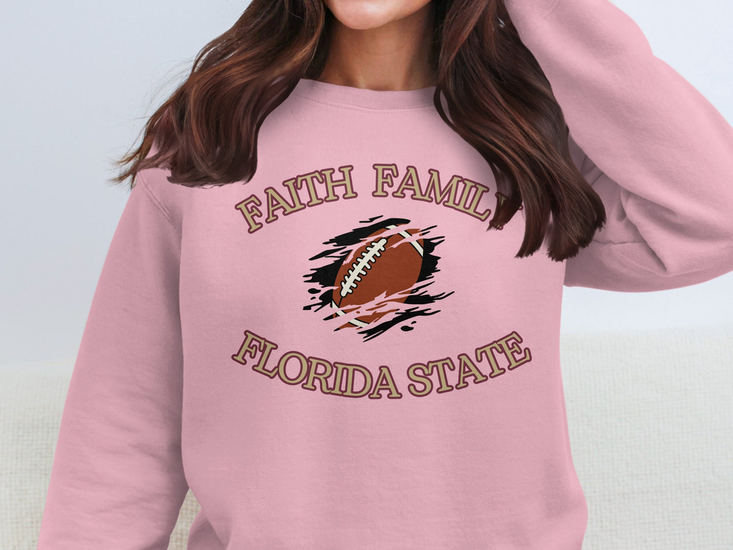 Faith Family Florida State Sweatshirt product