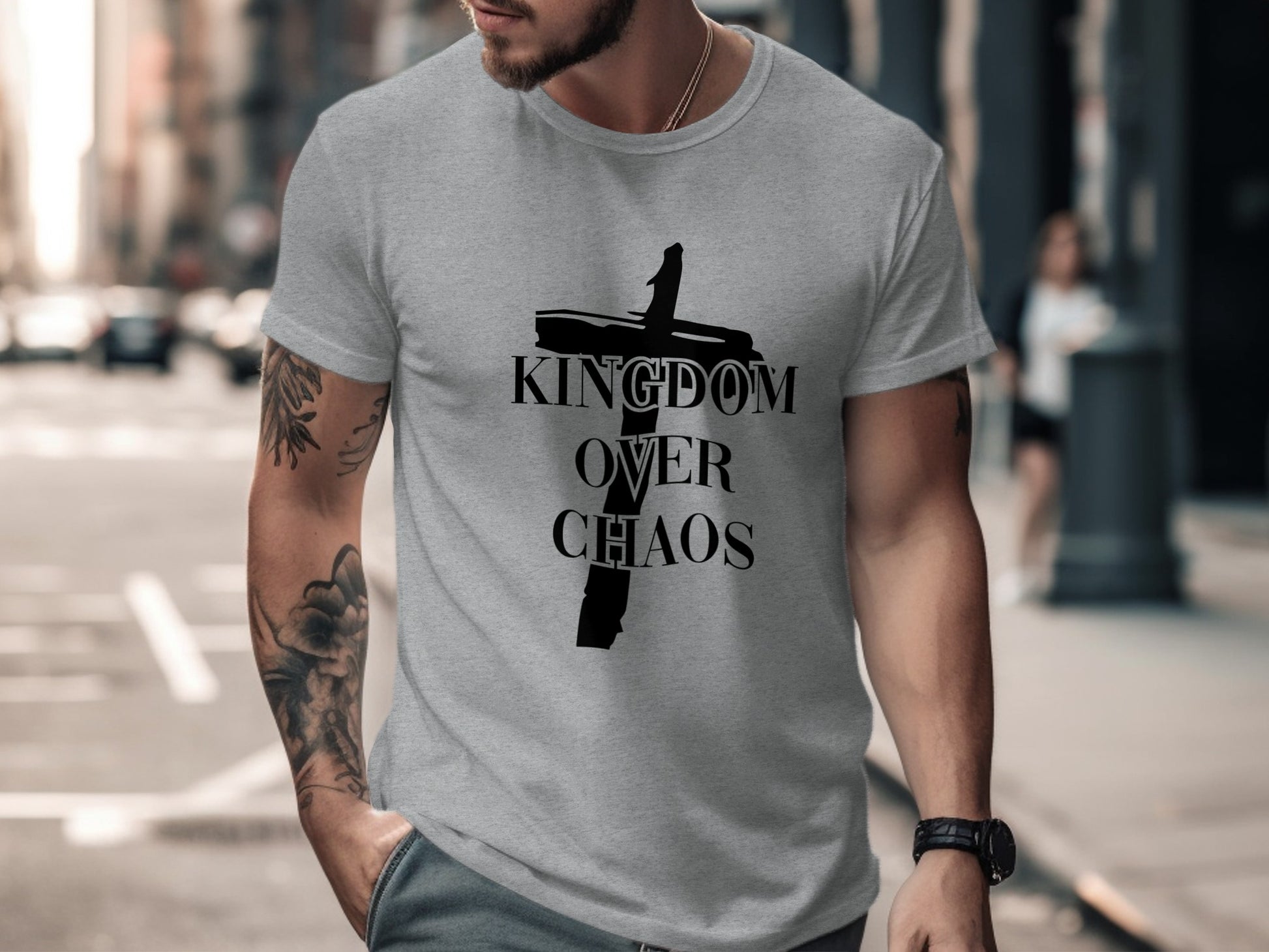 Kingdom Over Chaos Graphic Tee product