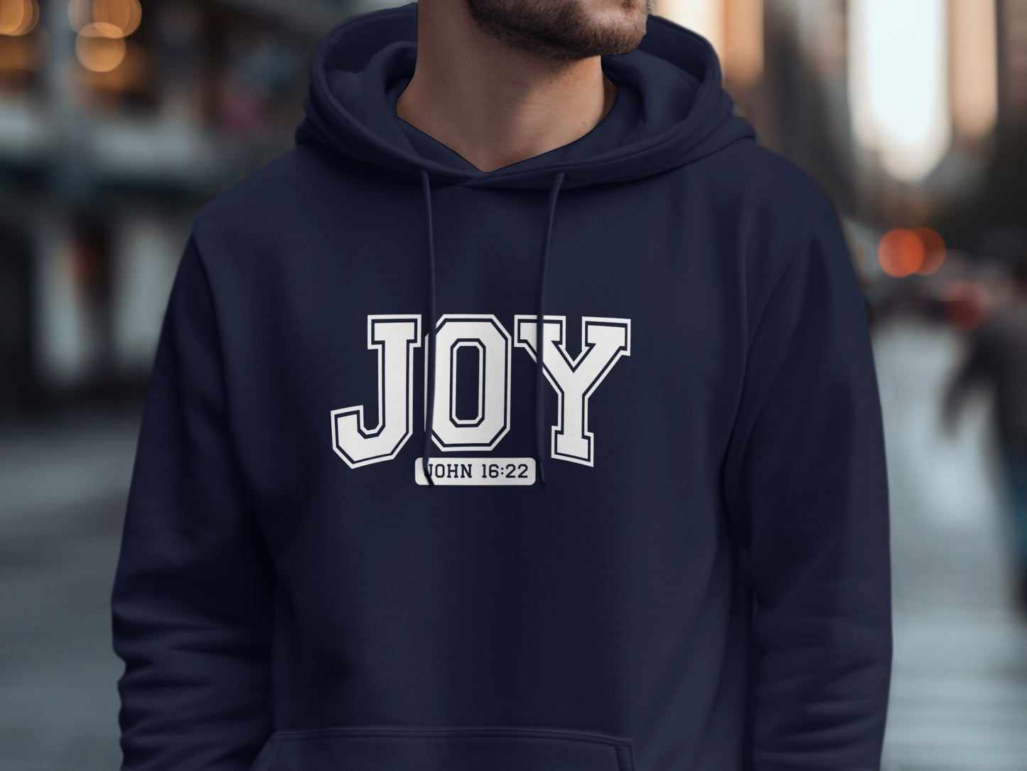 Joy John 16:22 Hoodie Inspirational Apparel