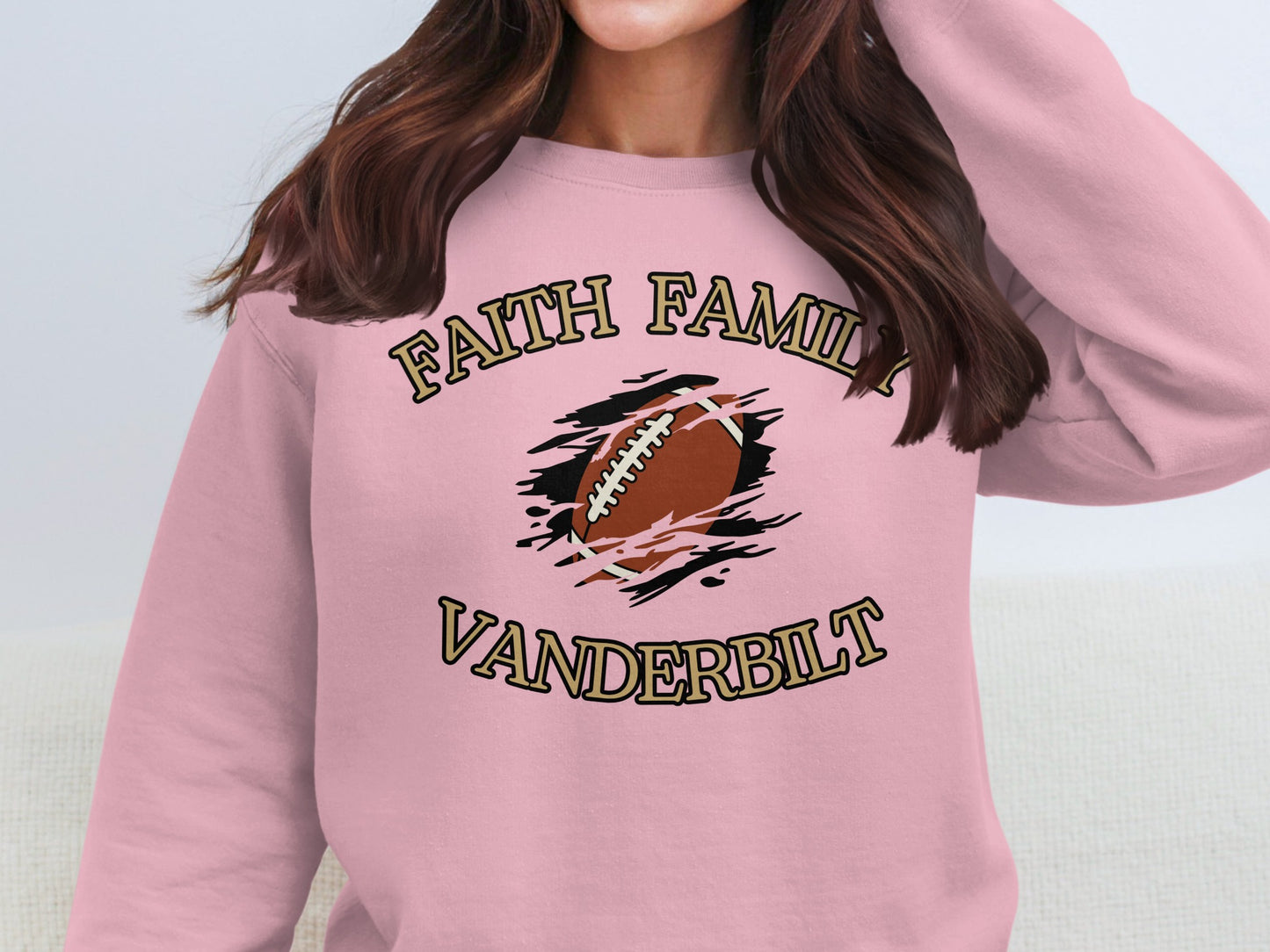 Faith Family Vanderbilt Football Sweatshirt product